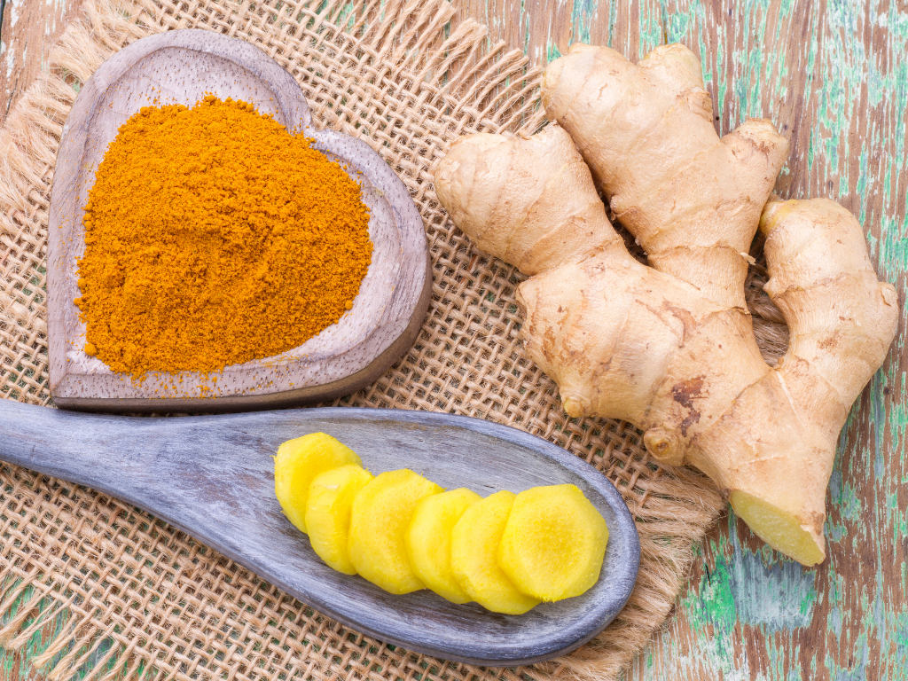  Ginger and Turmeric