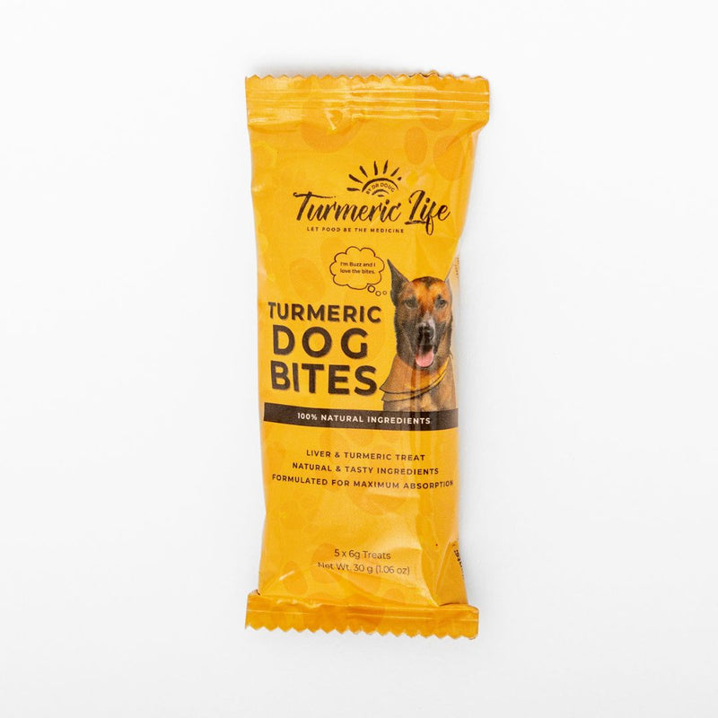 Turmeric Dog Bites Snack Pack - For Health & Longevity