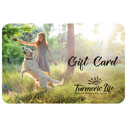 Turmeric Life Gift Card for presents